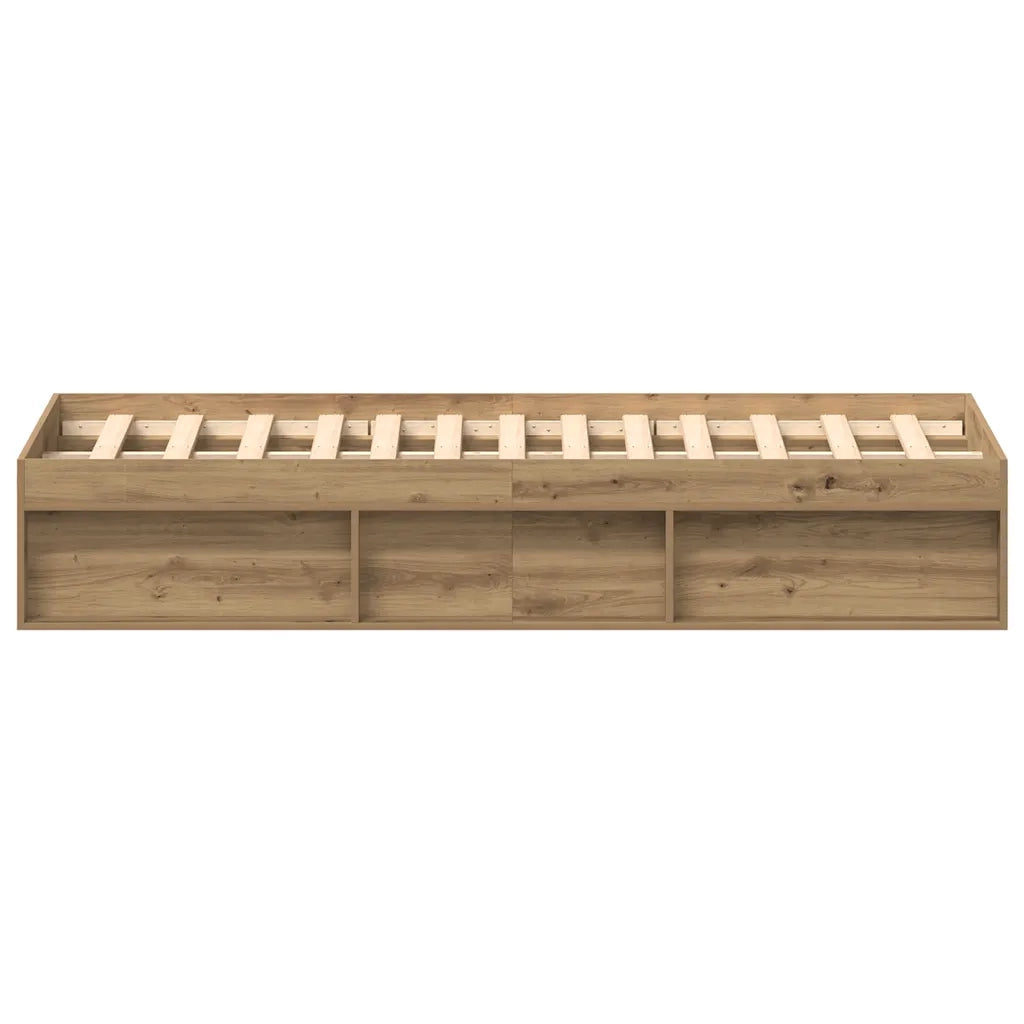 Giroletto senza Materasso-Struttura Letto Rovere Artigianale 150x200cm 245606