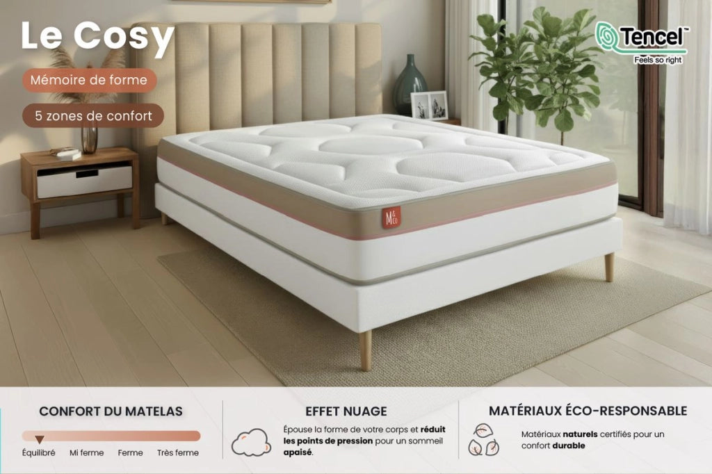 Set materasso e base 90x190 cm - Le Cosy