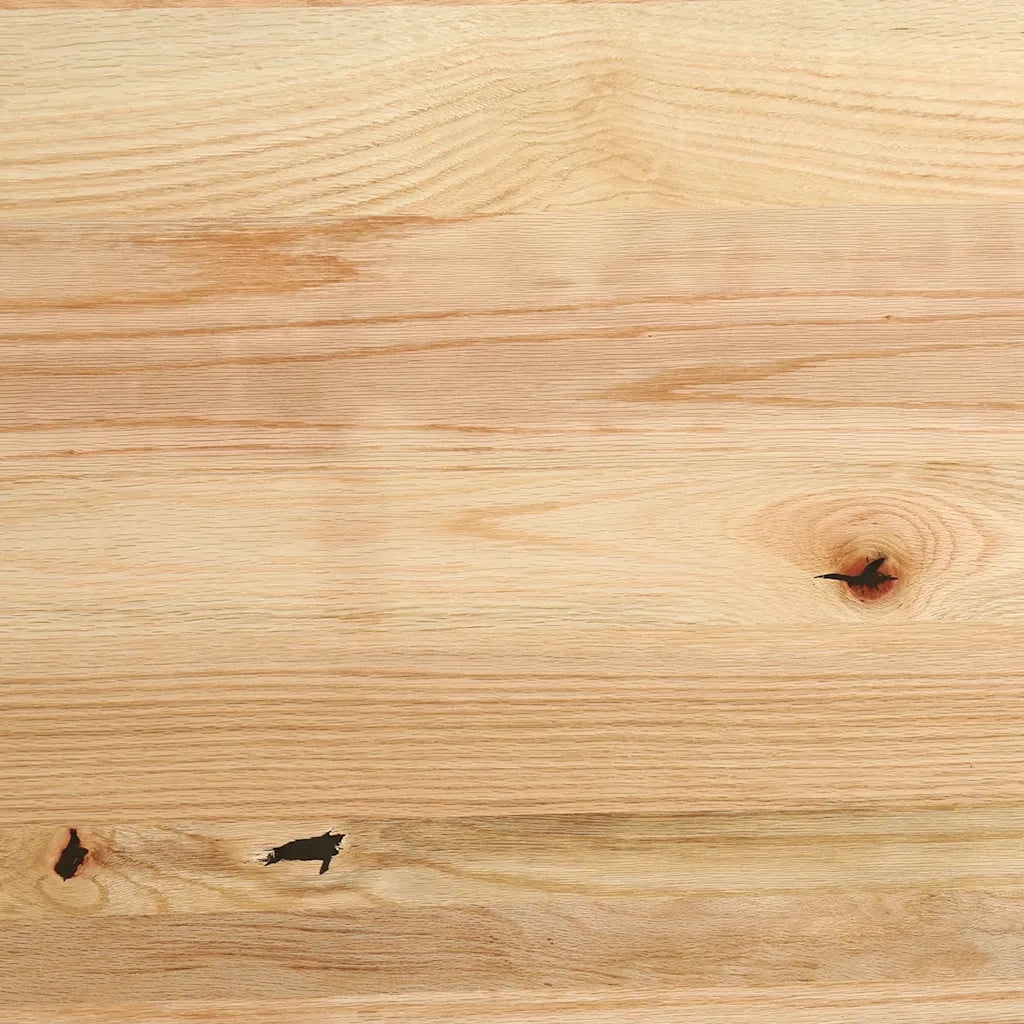 Davanzali 2 pz Non Trattati 110x15x2cm Legno Massello di Rovere 4009089