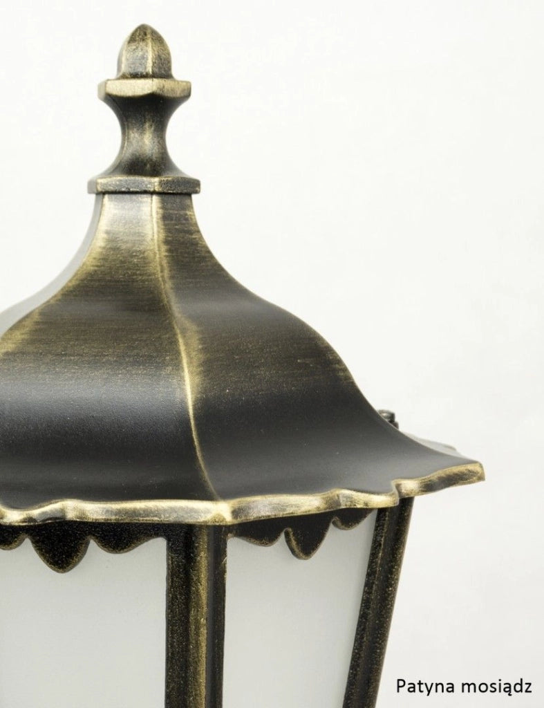 Lampione da giardino Retro 84cm E27 nero IP43 SU-MA