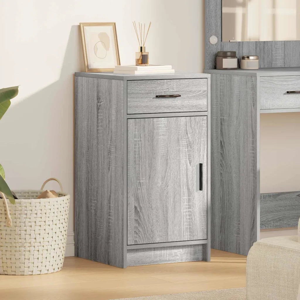 Credenza | Madia | Buffet da pranzo | Armadio da pranzo Grigio Sonoma 40 x 40.5 x 75 cm Legno multistrato