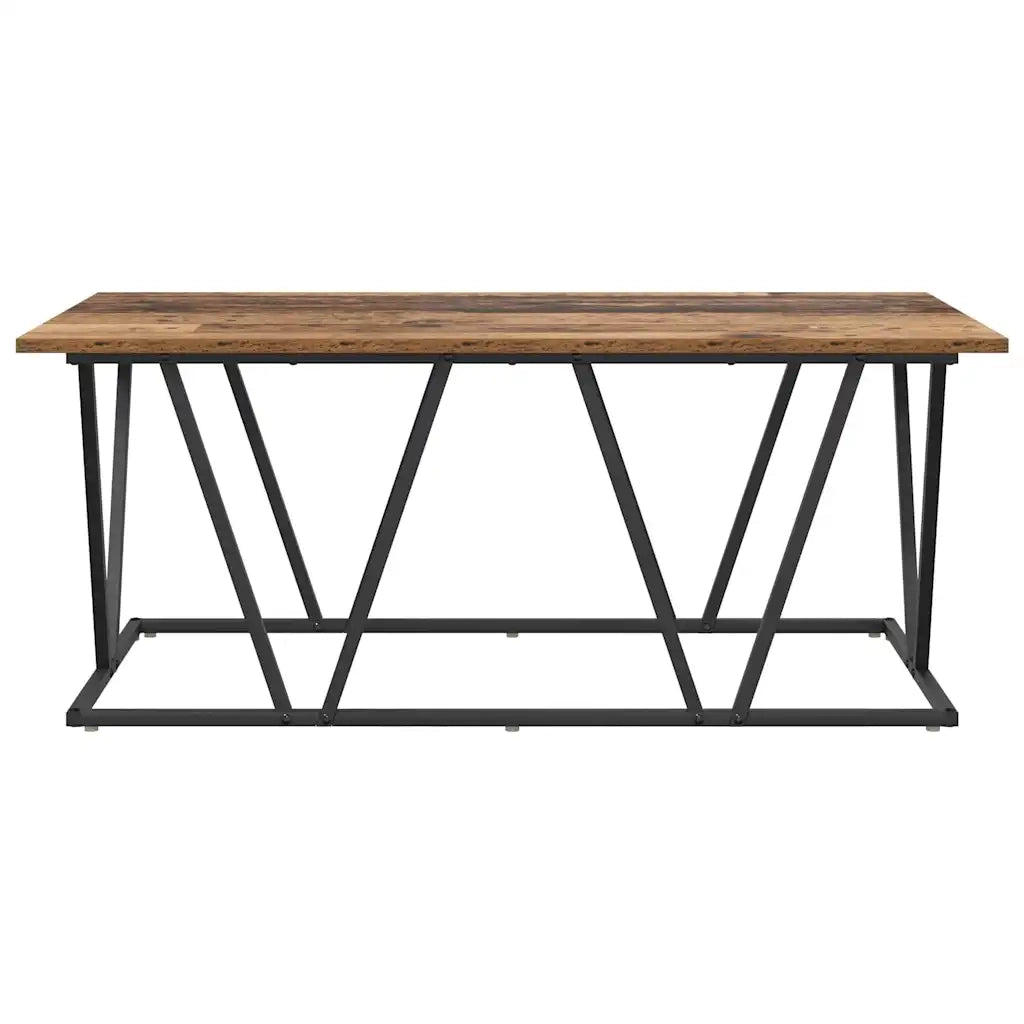 Tavolino da Salotto-Tavolino da soggiorno-Tavolo Legno vecchio 100 x 50 x 40 cm