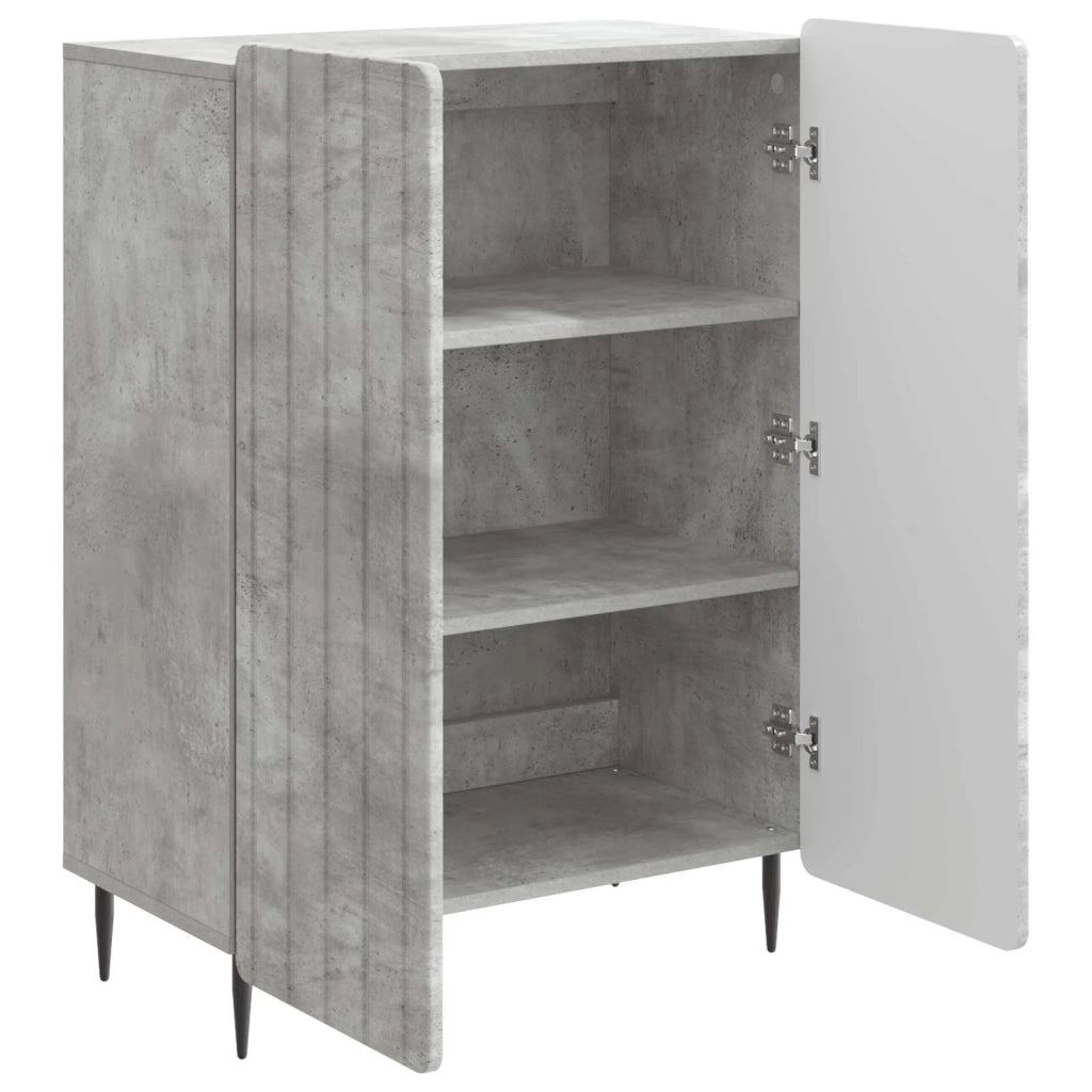 Credenza Grigio Cemento 66 x 34,5 x 92 cm Legno ingegnerizzato 894358