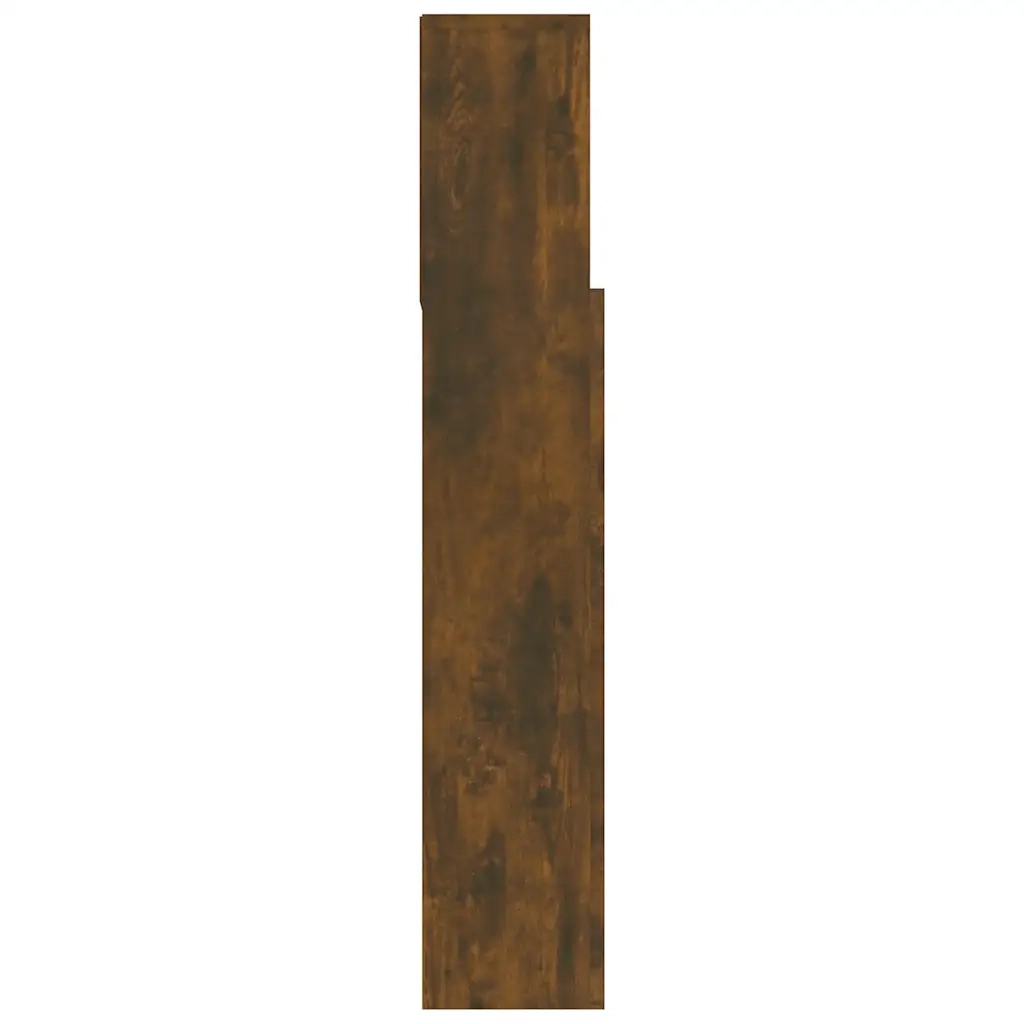 Testiera | Testata con Scomparti Rovere Fumo 120x19x103,5 cm