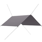 Telone per Esterni 3x2,85 m Grigio 93053