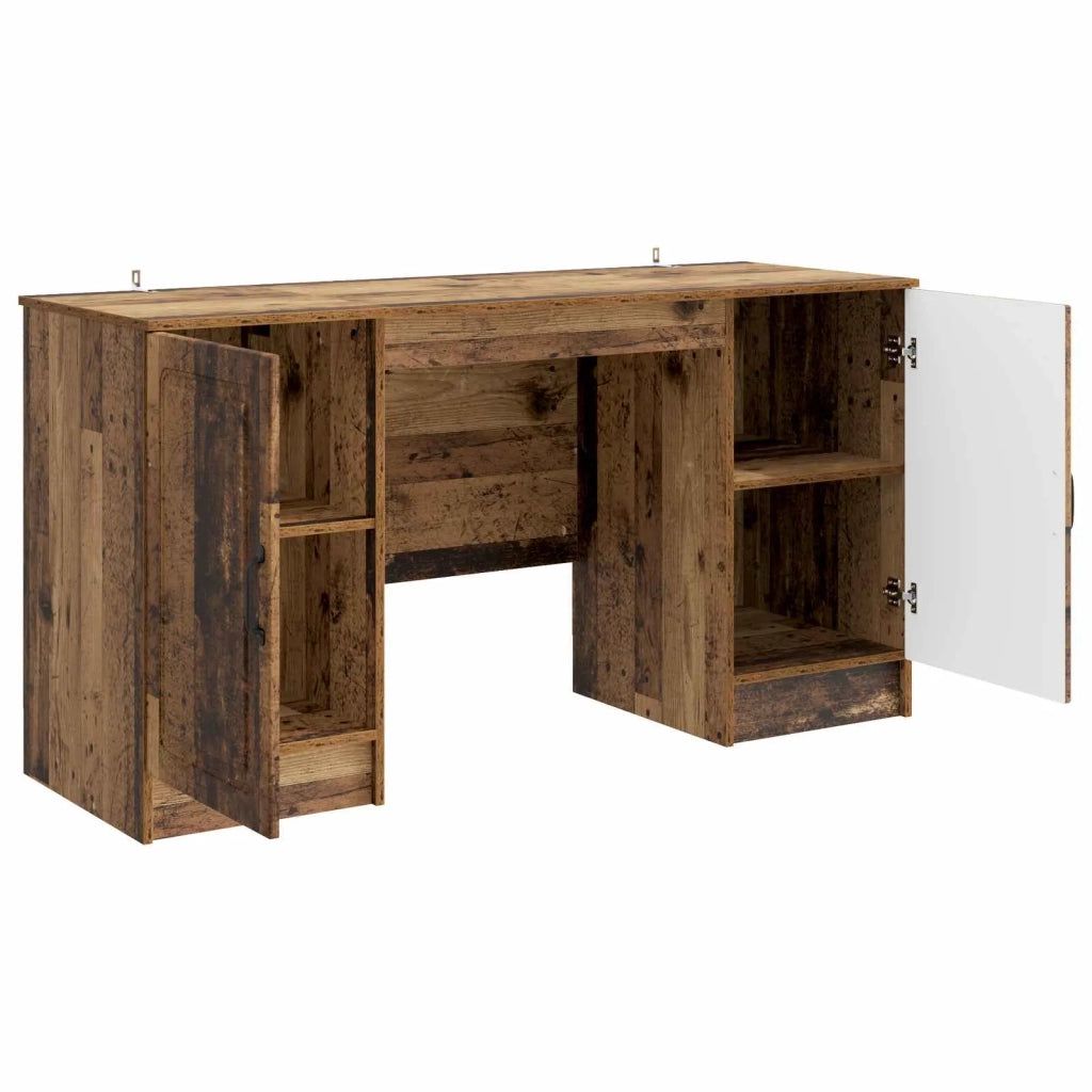 Scrivania | Tavolo da Ufficio Legno antico 142,5 x 50 x 75 cm Legno ingegnerizzato