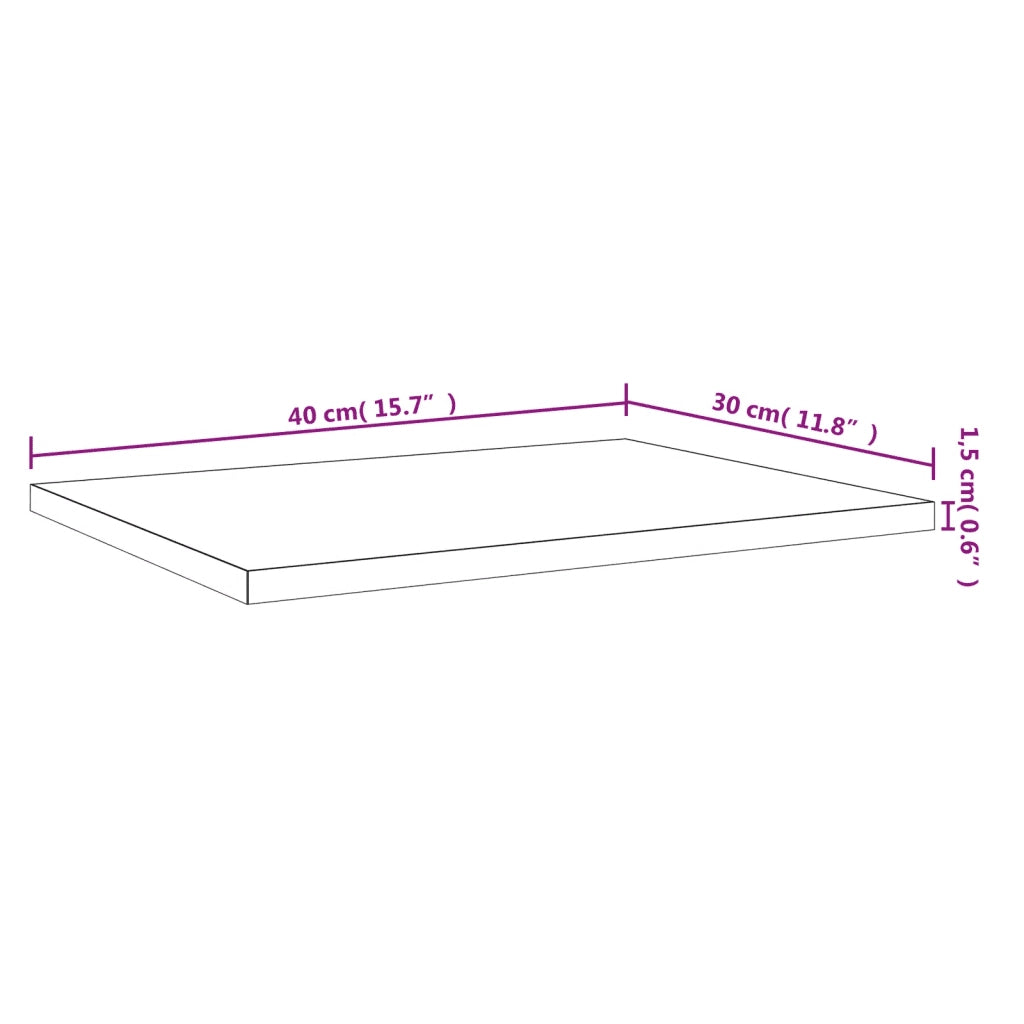 4 pz Mensole Parete | Mensola sospesa Grigio Sonoma 40x30x1,5cm Legno Multistrato
