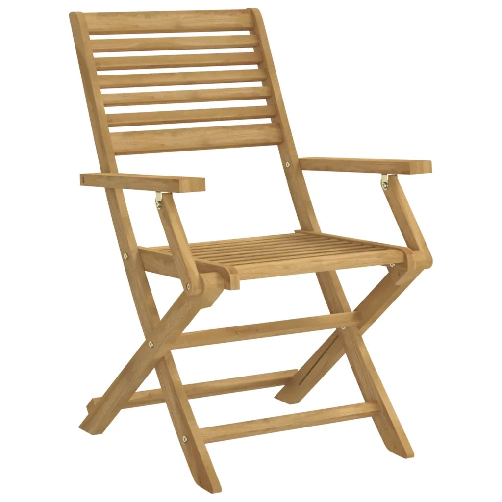 Sedie Giardino Pieghevoli 6pz 54,5x61,5x86,5 cm Massello Acacia 3214226