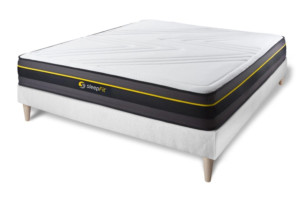 Kit rete e materasso ACTIVE 130x190cm - Spessore : 24cm - memory foam - rigido