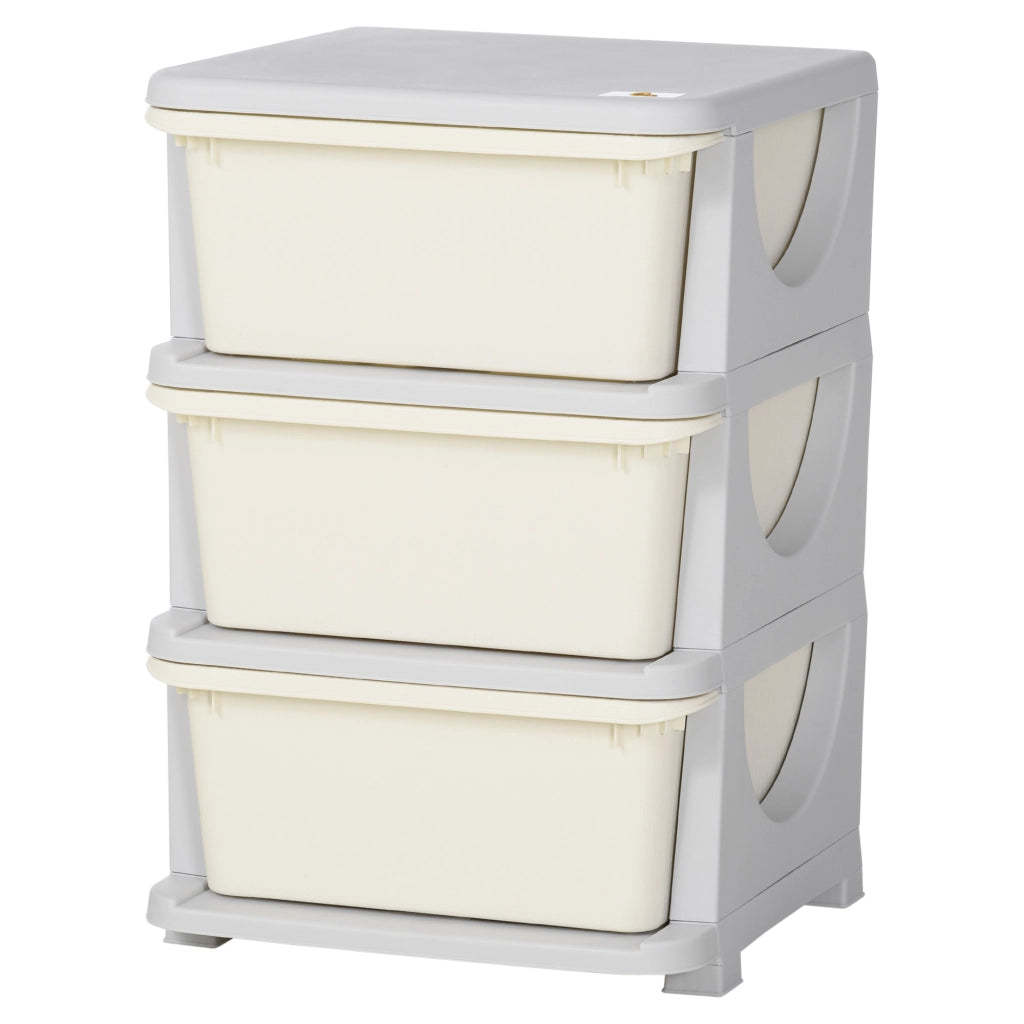 Casetta per giocattoli ¨C Minimal ¨C crema 37x37x56.5 cm