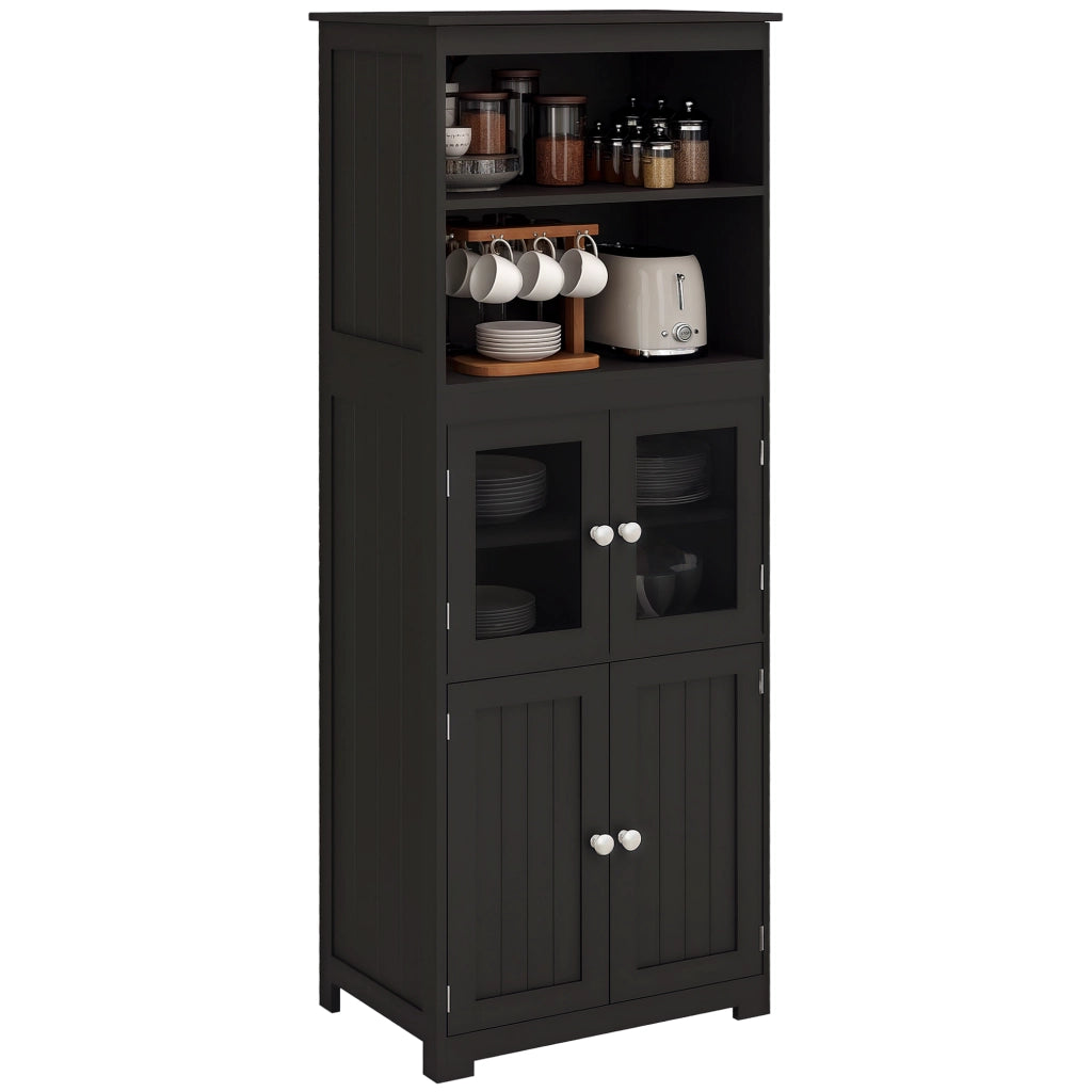 Armadio ¨C zephmum ¨C Nero 60x30x162 cm