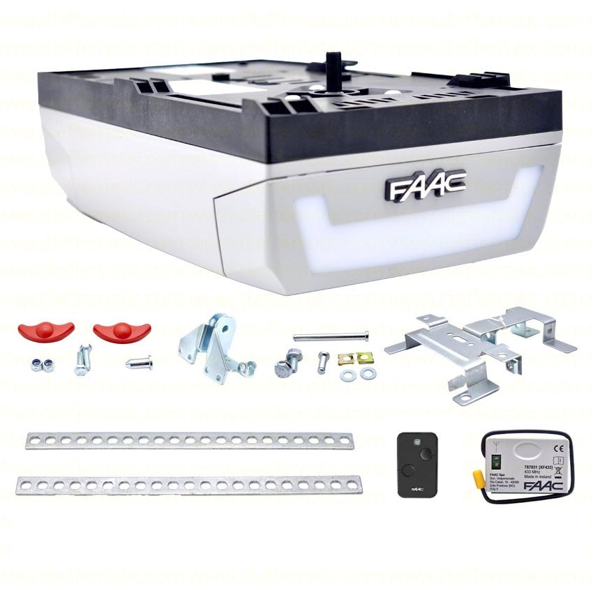 FAAC DOLPHIN D600 KIT SET AUTOMAZIONE PORTA PORTE BASCULANTI GARAGE 10566544