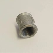 Raccordo ff 1''+1/2 manicotto giunzione di ghisa zincata malleabile