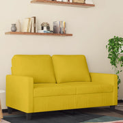 Divano a 2 Posti-Sofa 2 Posti giallo 120 cm in Velluto 556767