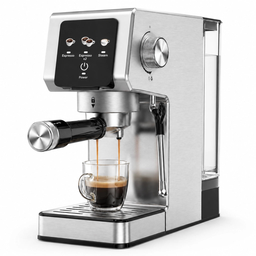 Macchina per caff¨¨ espresso professionale ¨C Minimal ¨C 1350W touch screen 1.2L