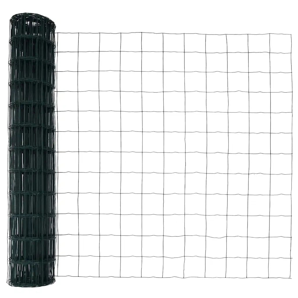 Recinzione da Giardino | Recinzione con Posto Verde 1,2 x 10 m Acciaio