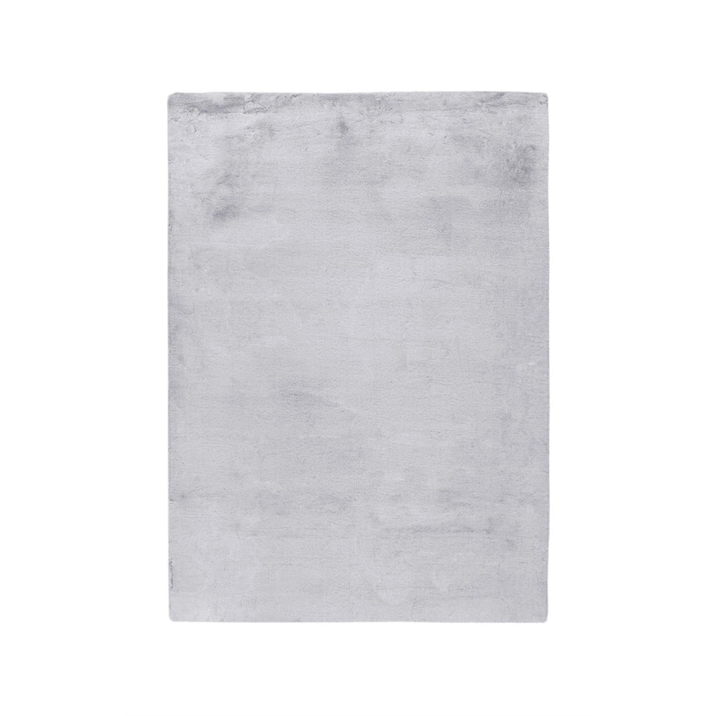 Tappeto moderno Saika grigio e bianco 160x230 cm