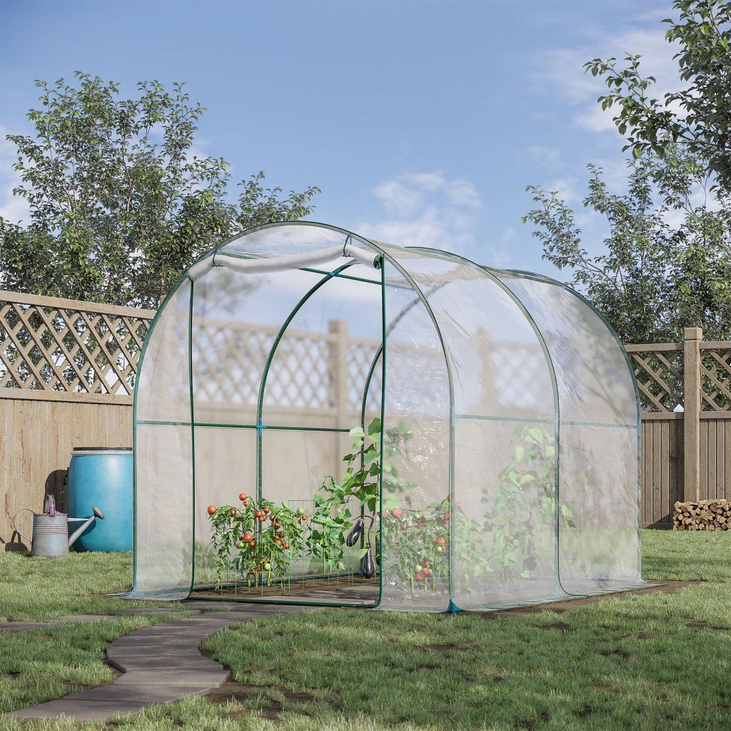 Serra da Giardino Tunnel ¨C zephmum ¨C Acciaio PVC 2x2.5x2m