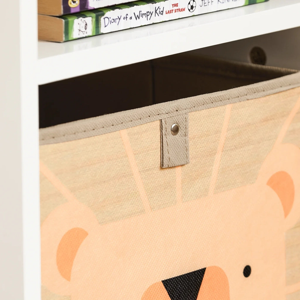 SoBuy Tavolo per bambini con 2 sgabelli Set mobili per bambini Tavolo con spazio di archiviazione Bianco 90x60x53cm KMB113-W