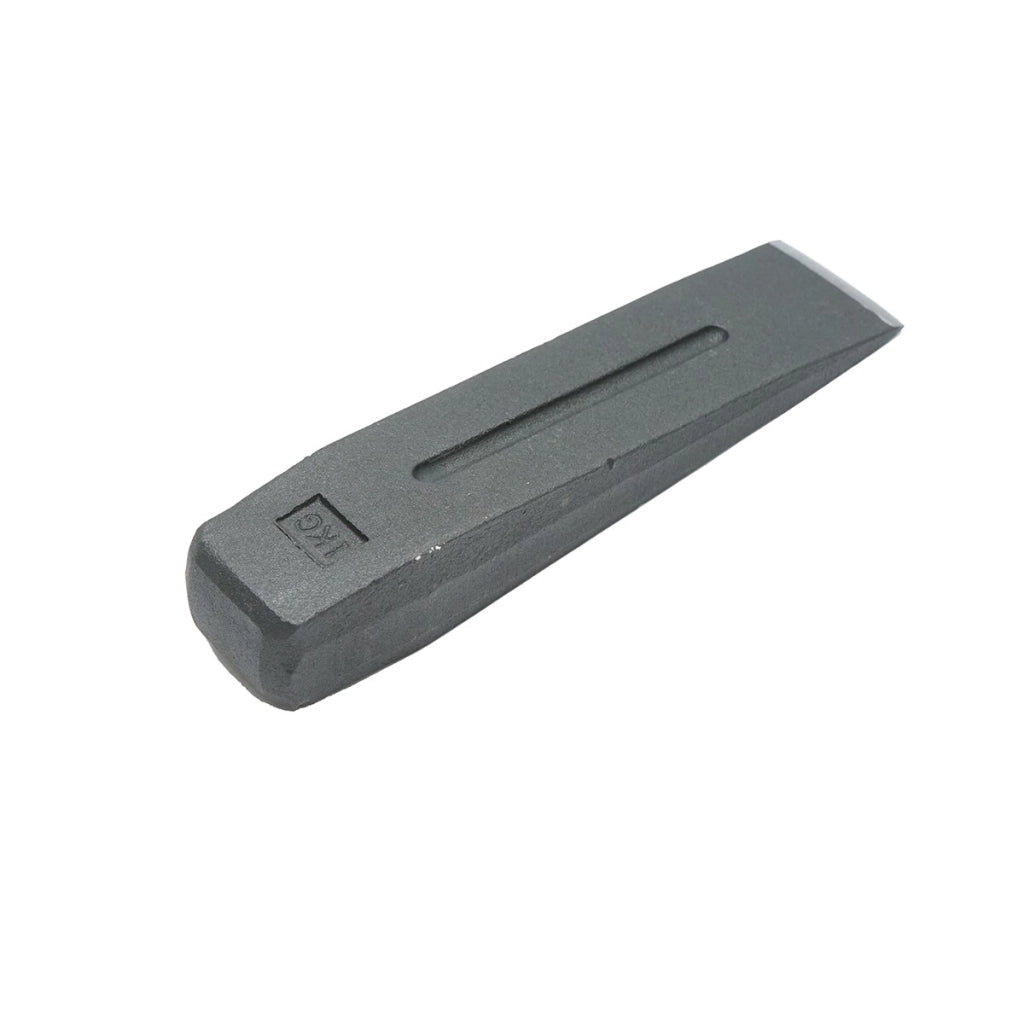 Cuneo Spaccalegna In Acciaio 1000g. 180x35x25mm., Breckner Germany