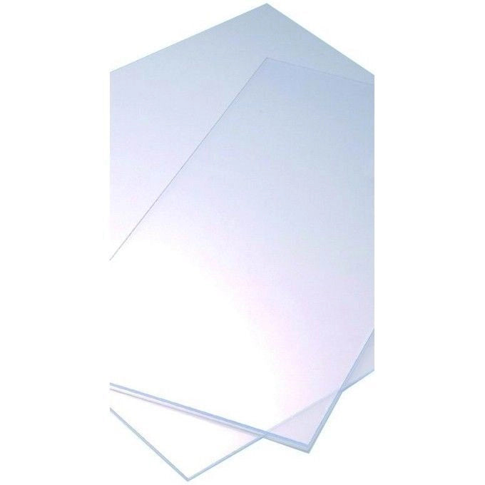 Polimark 194055 Vetro Sintetico Liscio Trasparente 5 mm 100x100 cm colore Trasparente