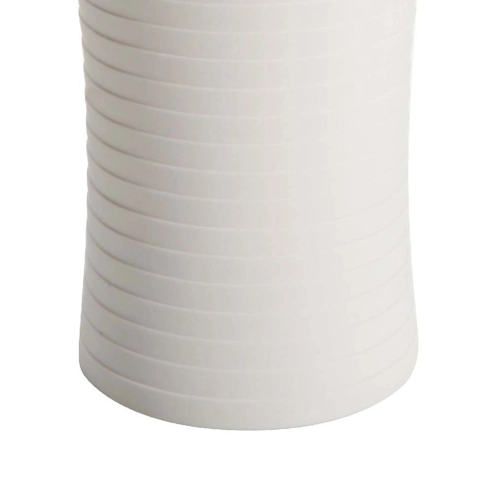 Bicchiere bianco - serie bowling