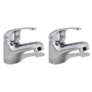 Set di due rubinetti bidet cromati per bagno 02_0003529