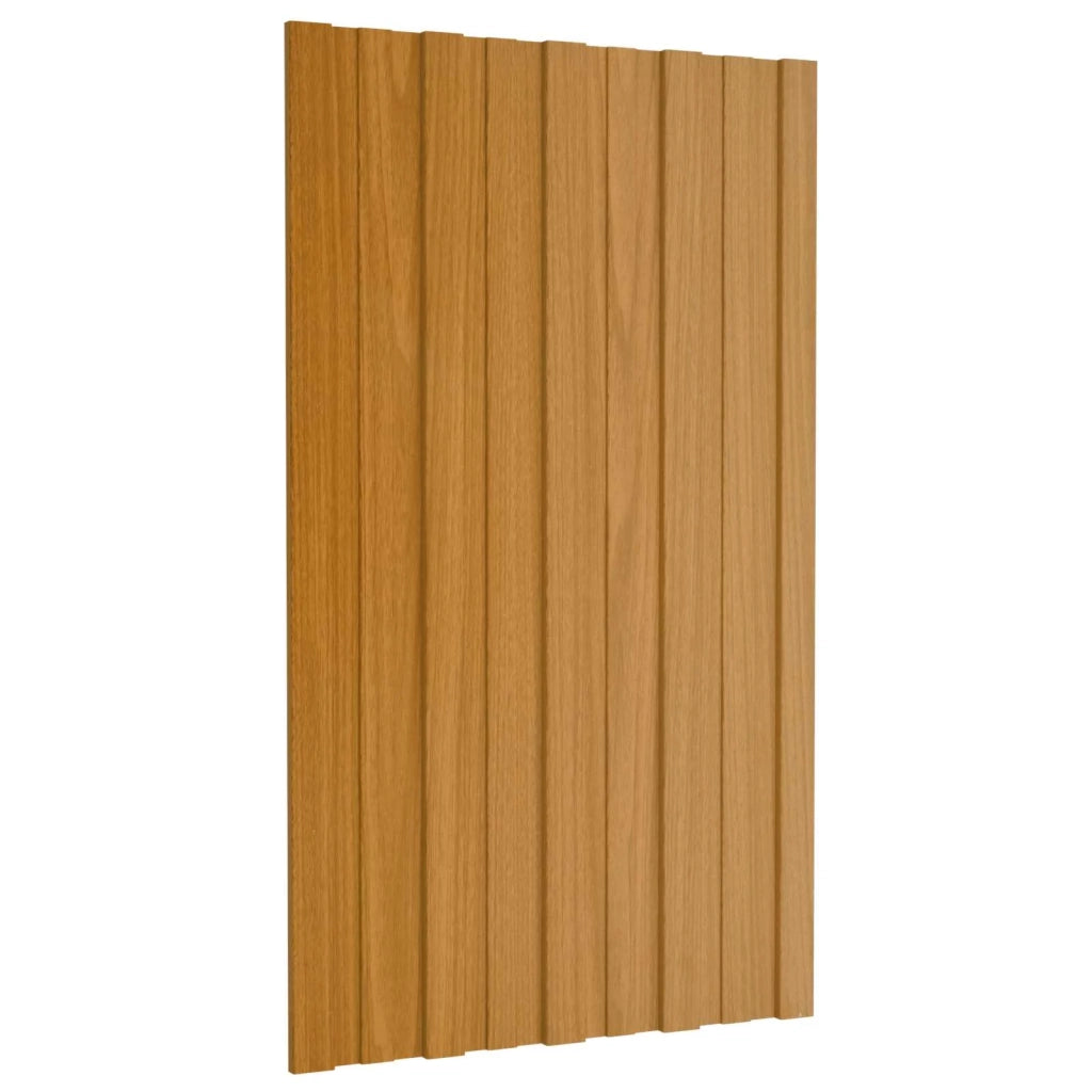 Pannello per tetto 36 pz Naturale 80 x 45 cm Acciaio zincato CFW4512313