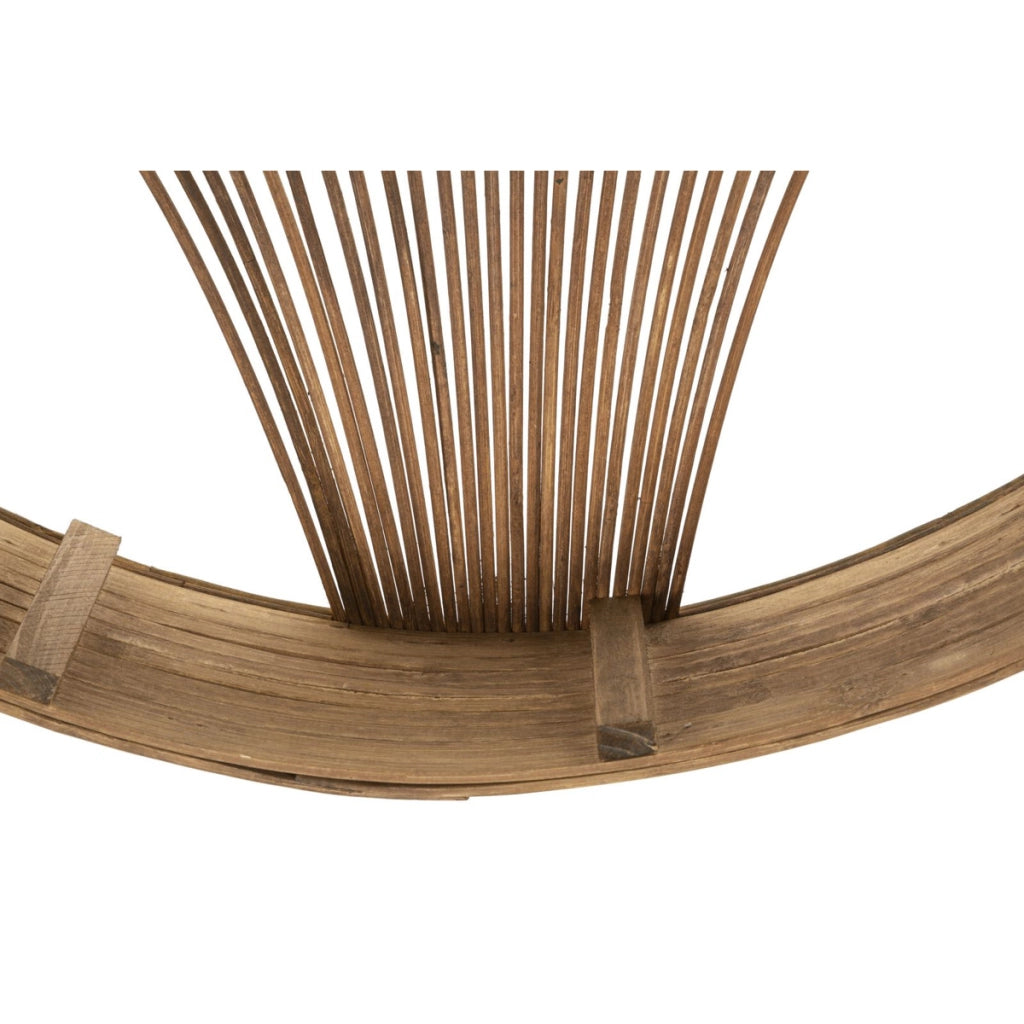 Bacheca Fuji in rattan naturale da parete — 60,5x10,5x76 cm