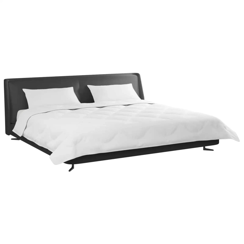 Duvet Invernale con cuscino 3 pcs Bianco Microfibra 3377838