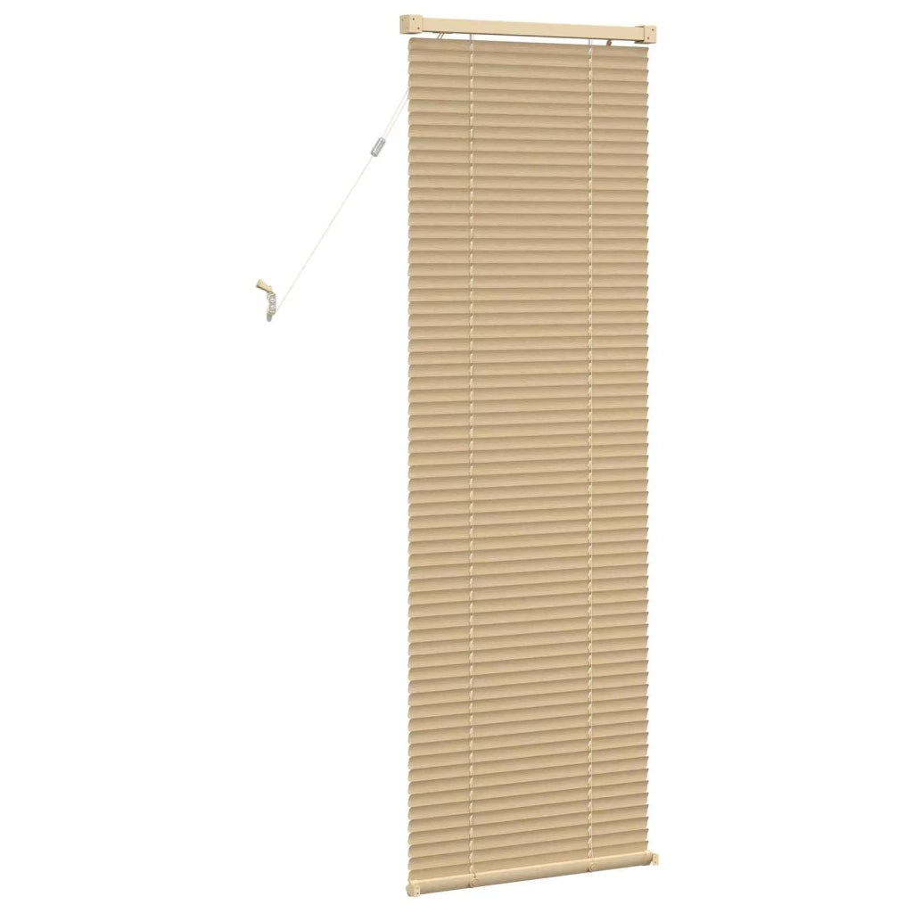 Tenda Veneziana Marrone Chiaro con Motivo 150 x 40 cm PVC 42003758