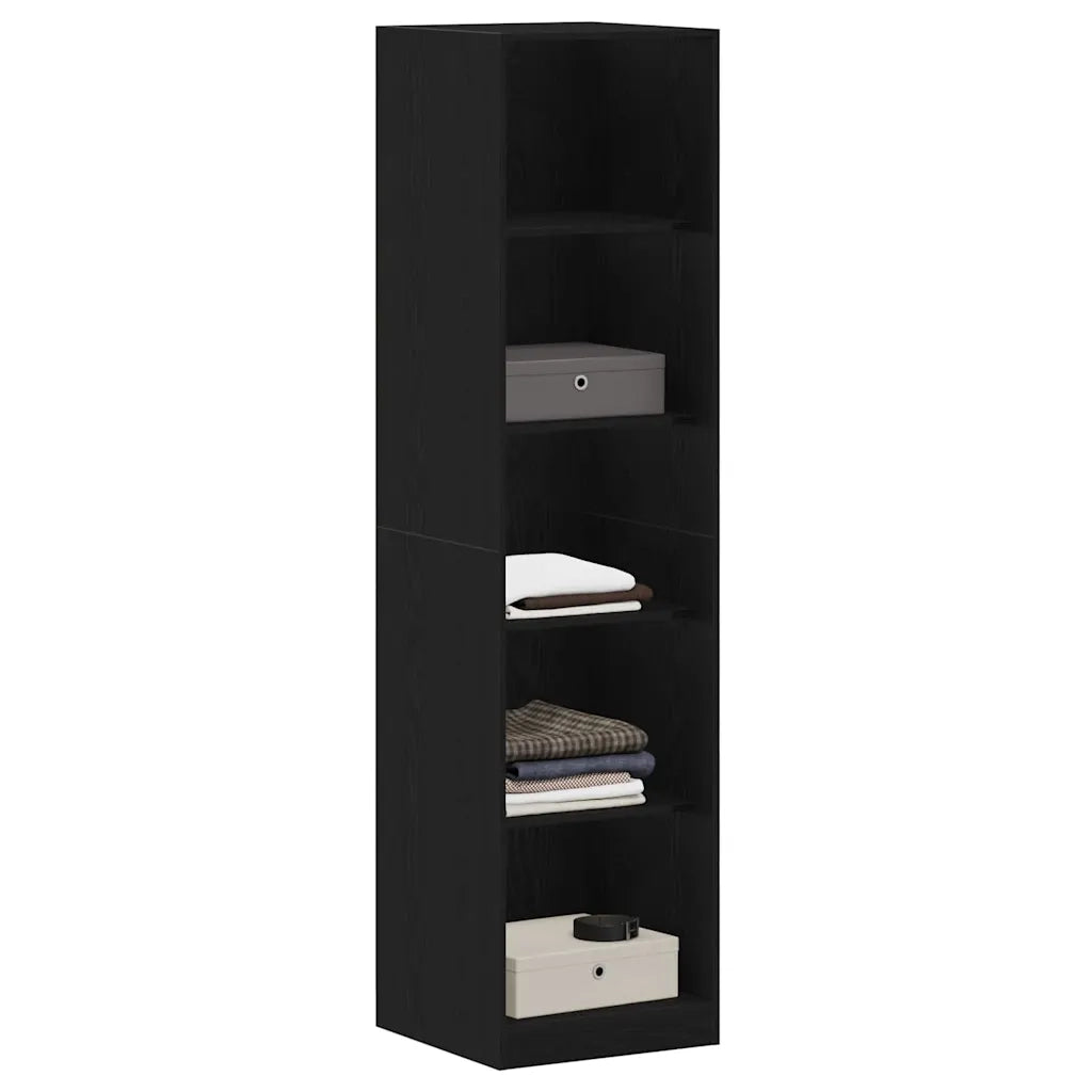Guardaroba Rovere Nero 50 x 50 x 200 cm Legno multistrato CFW3941907