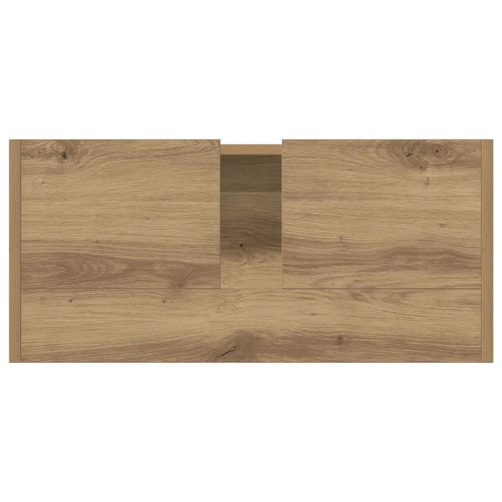 Mobile da Bagno con porta Rovere artigianale 63 x 29 x 55 cm 869207