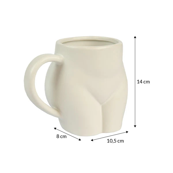 Tazza divertente bianca