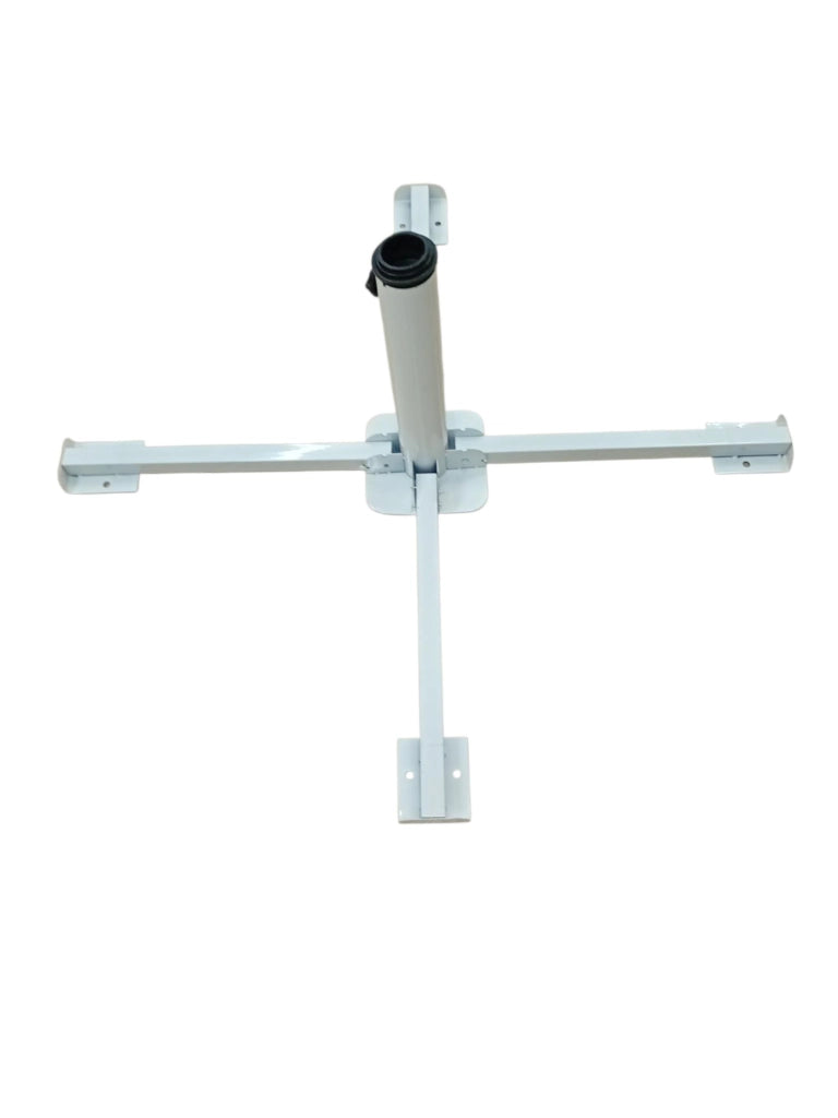 Base ombrellone in acciaio , 38-38MM,Colore bianco ,DueEsse