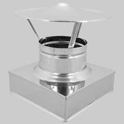 FUMAIOLO A CAPPELLO CINESE QUADRO  320x320 mm     MADE IN ITALY