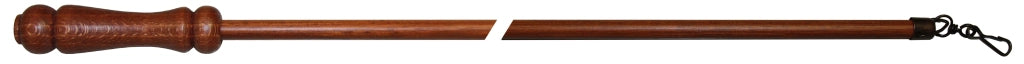 FRUSTA IN LEGNO PER TENDA 125 CM NOCE- 1,0 pz