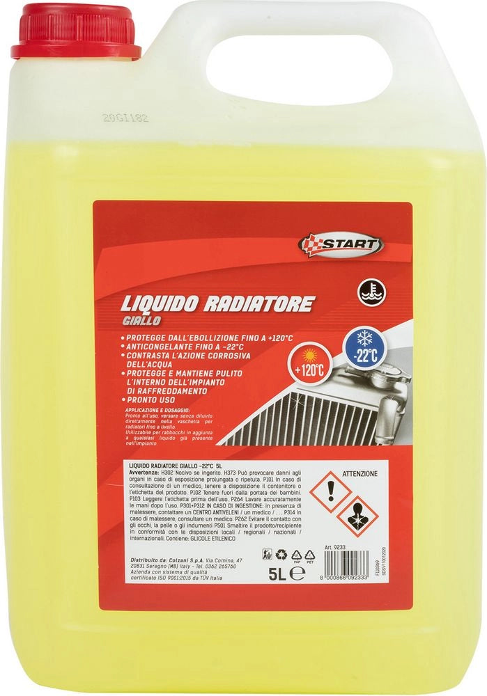 START: Antigelo giallo -22Â°C 5L Â§ Ideale per circuiti in alluminio e alte temperature