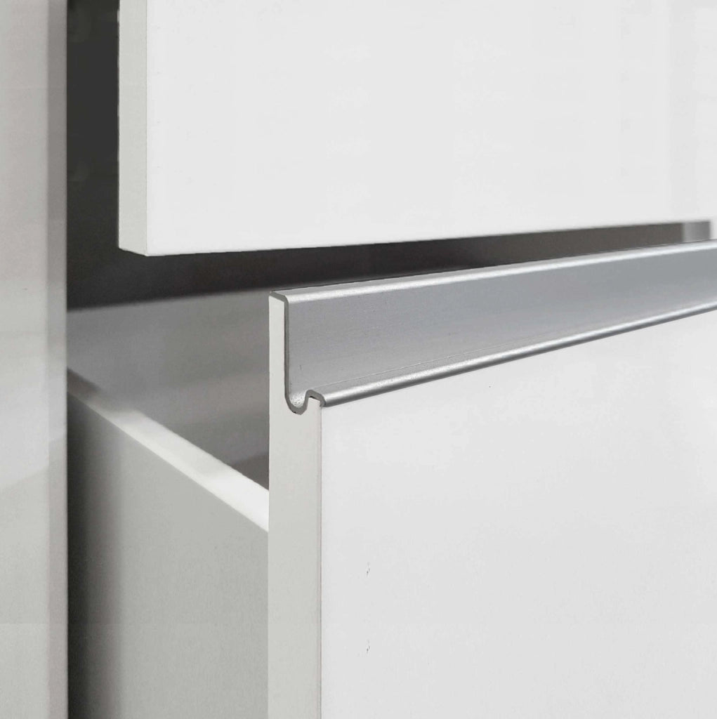 WHOUS Mobile porta tv Magic a 2 ante e 1 cassetto bianco lucido 180x40x50 cm