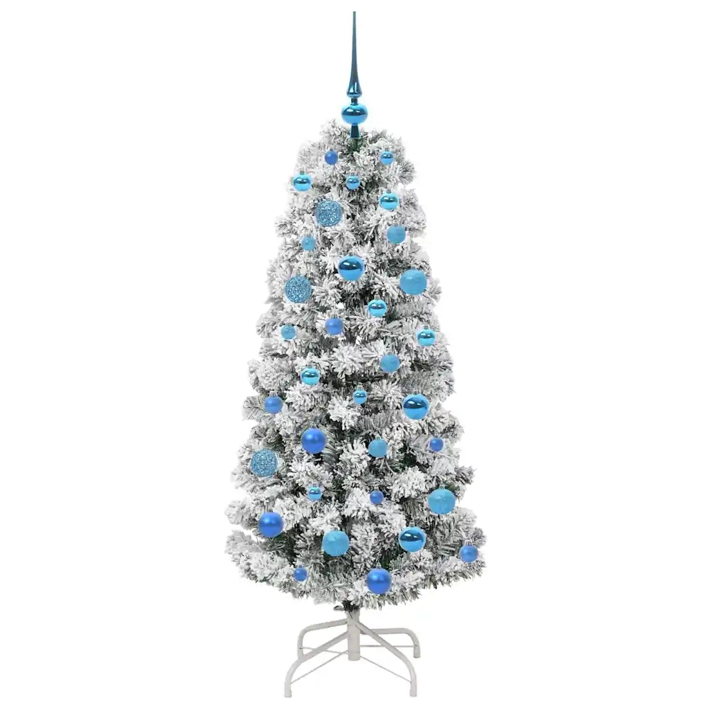 Albero di Natale | Decorazioni natalizie Artificiale con Rami Pieghevoli 150 cm