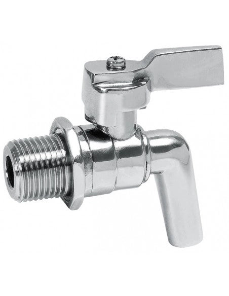 RUBINETTO INOX A SFERA PER CONTENITORE 1