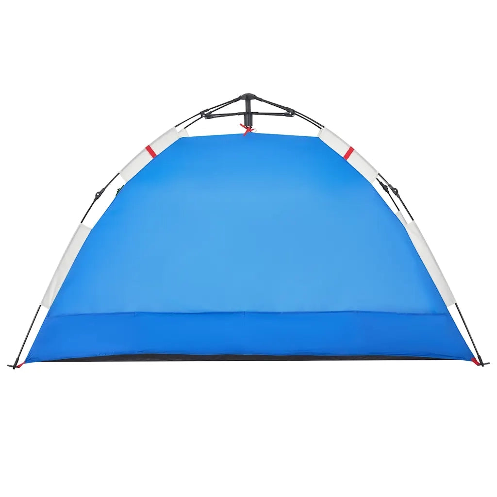 Tenda da Spiaggia 2 Persone-Tenda da campeggio Azzurro Rilascio Rapido Impermeabile 394603