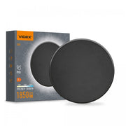 Applique esterna LED nera rotonda 25cm 18W CCT IP65 Videx