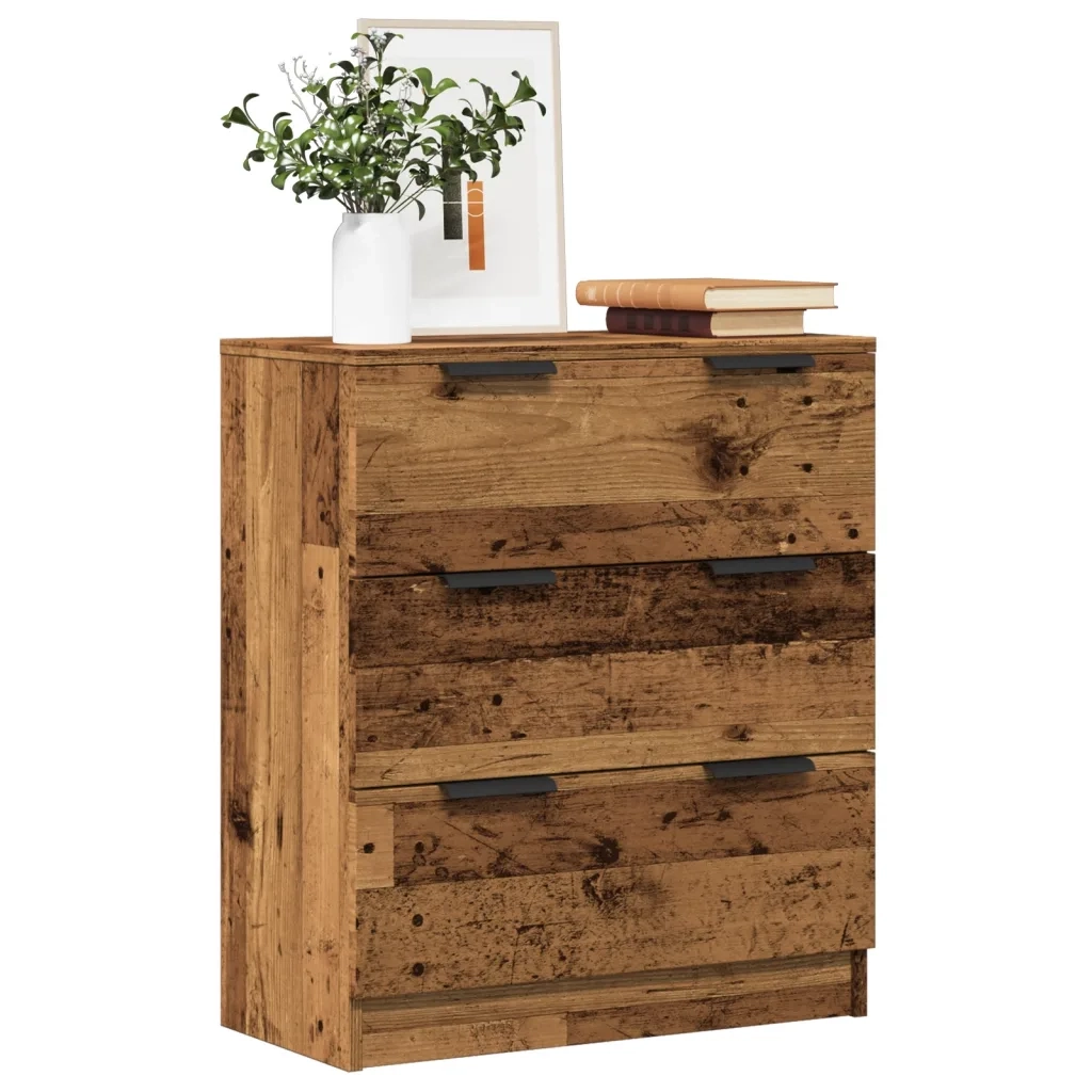 Credenza Legno Antico 60x30x70 cm in Truciolato 856834