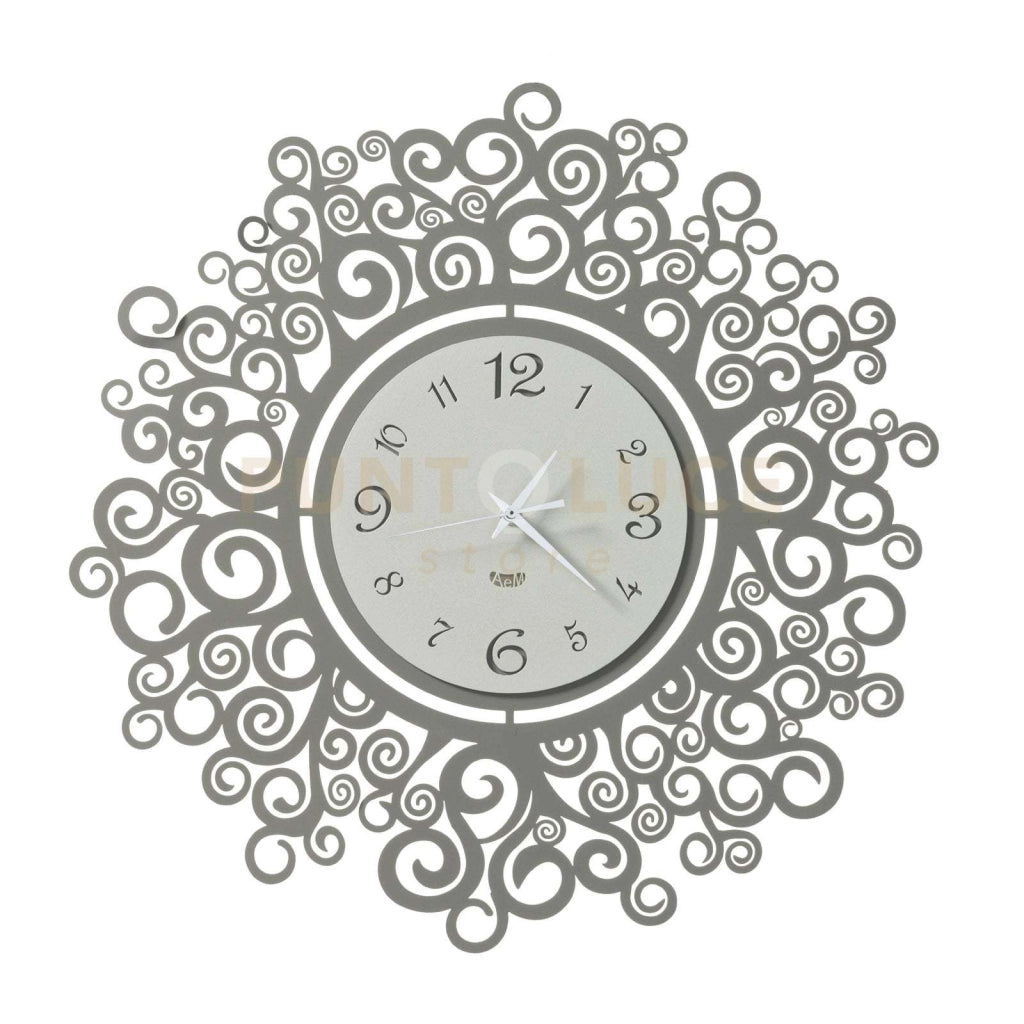 orologio rotondo dal design originale fonte della vita Fango e avorio in Ferro Diametro50cm