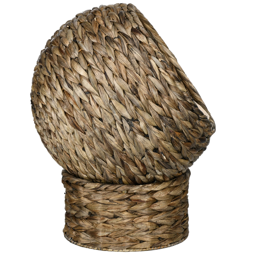 Cuccia per gatti rialzata con cuscino - Xylo - Beige 40x37x51 cm