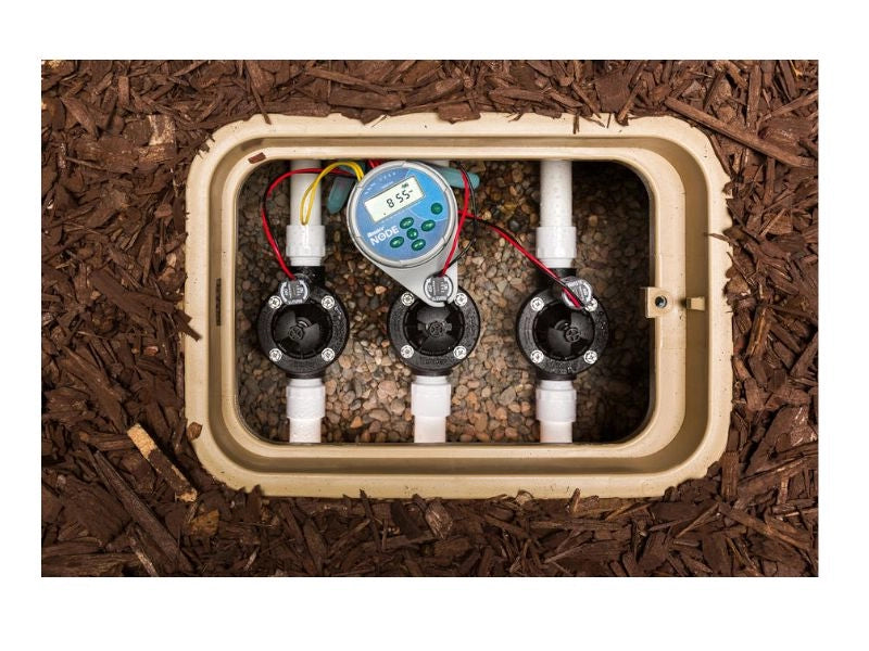 Centralina di Irrigazione a batteria HUNTER NODE-200 da pozzetto a 2 stazioni