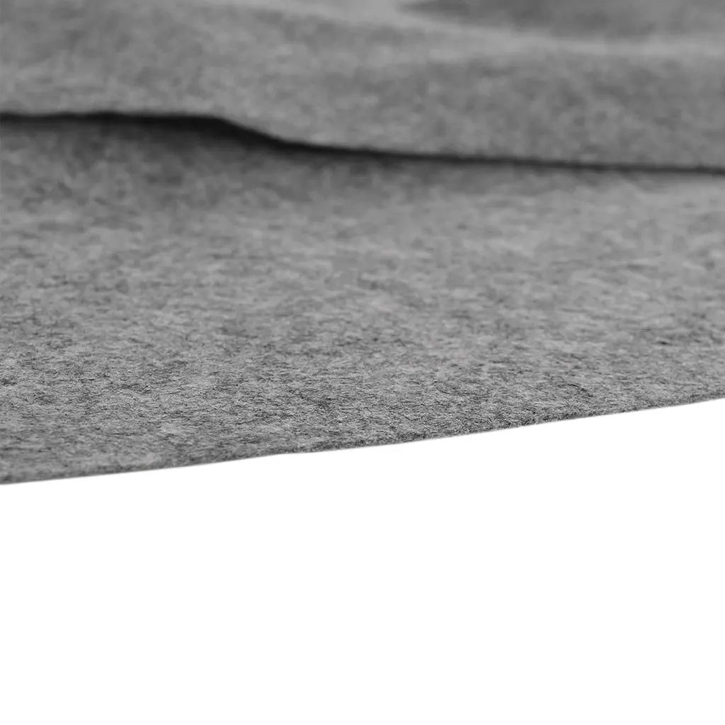 Telo Sotto Piscina Grigio Chiaro ?458 cm Geotessile Poliestere