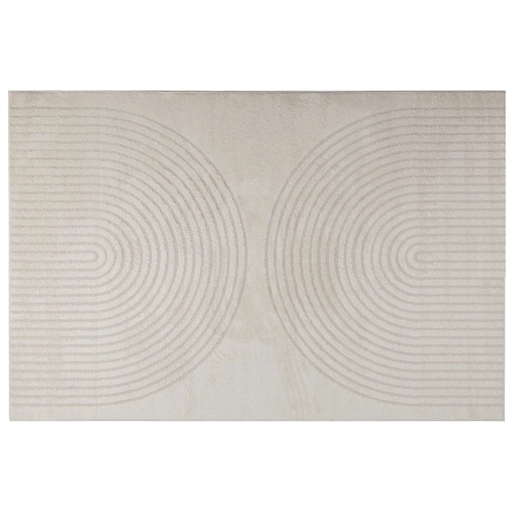 Tappeti per area GALATI Crema 280 x 200 cm Poliestere 42022796