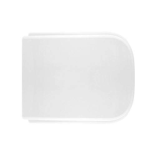 SEDILE WC PER ESEDRA VASO QUADRA- Bianco -Cerniere C espansione- CW- pezzi 1